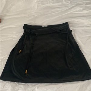 Dolce Mare Black cover up skirt